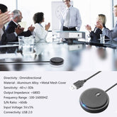 M2S Masaüstü Mikrofon USB Girişli Profesyonel Konferans Toplantı